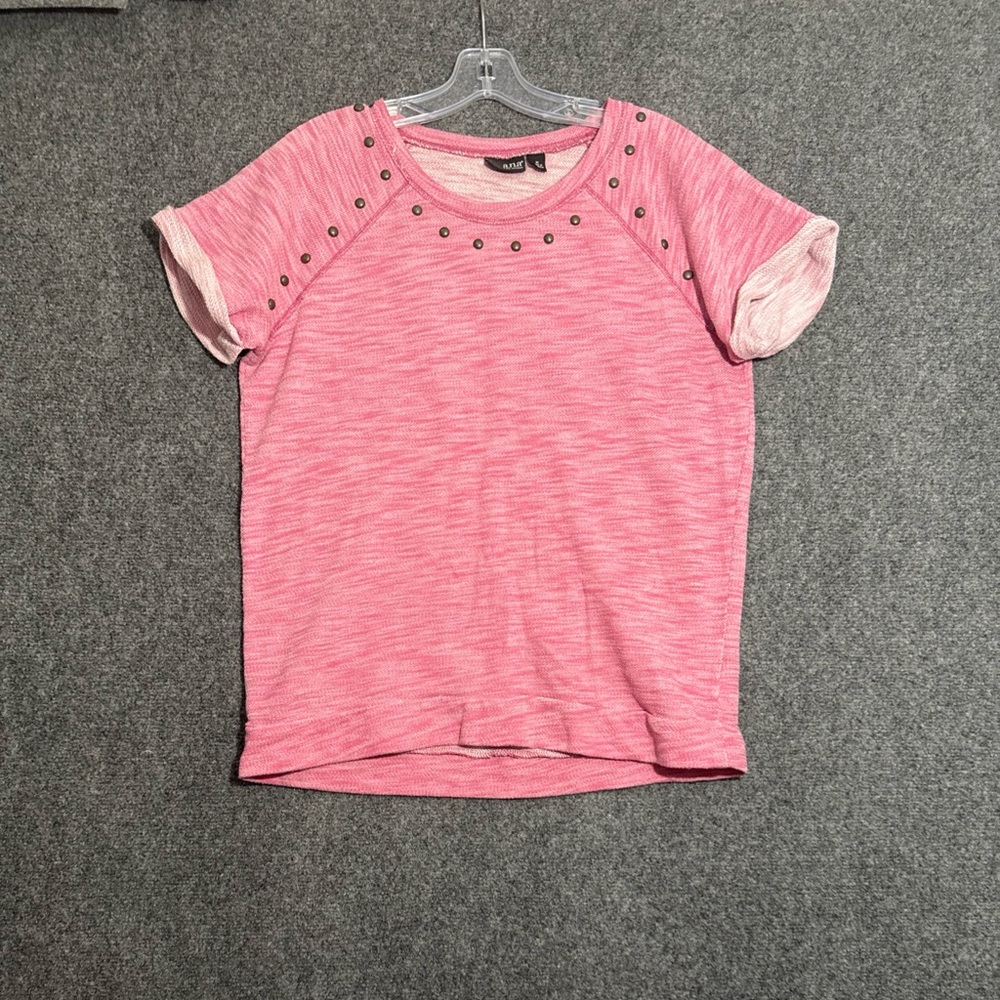 a.n.a Pink Sweatshirt with Studded Detail